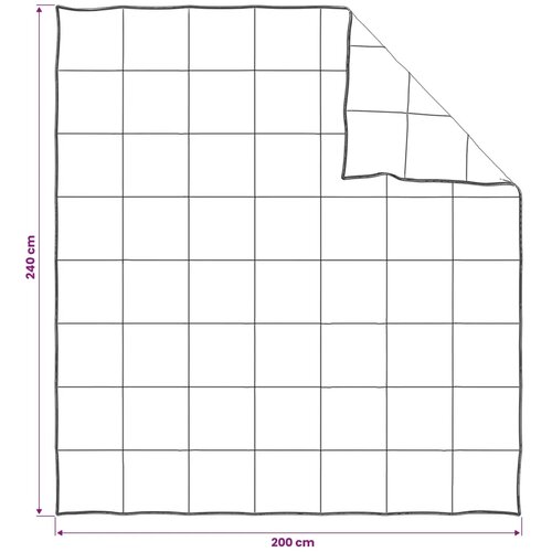  Set deka 2 kom. 200 x 240 cm Sve sezone Kapok vlakno Bež - 200 x 240 cm 70 x 90 cm Cijene