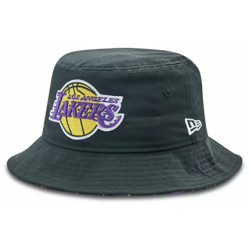 New Era Los Angeles Lakers Print Infill Bucket Hat