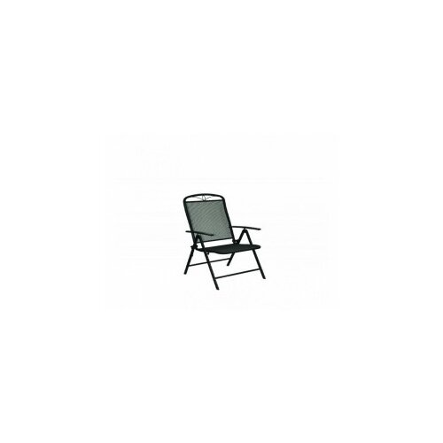 Alba metalna stolica sa podešavajućim naslonom - siva 060348 Slike