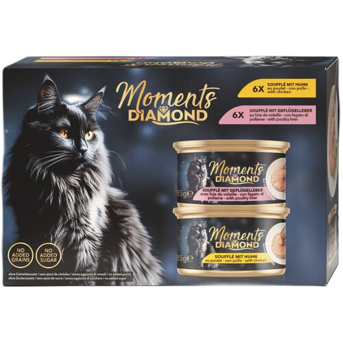 Moments Cat Adult Diamond piletina i jetra 12x85 g Cijene