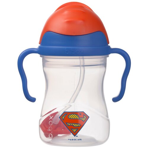 b.box steklenička Sippy s slamico 240 ml Superman Cene