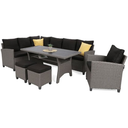  Kutni set Lagos Muddy Grey / Black Melange Cene