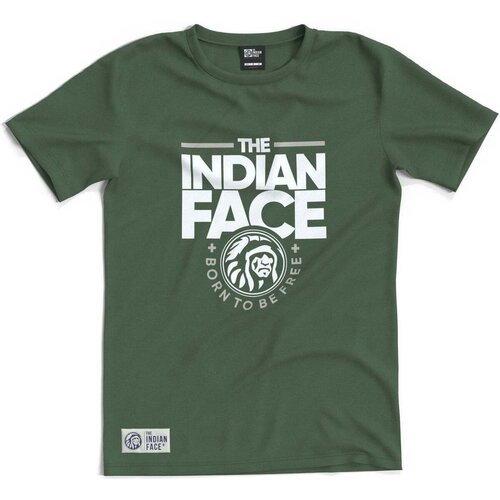 The Indian Face Majice s kratkimi rokavi Adventure Zelena Slike