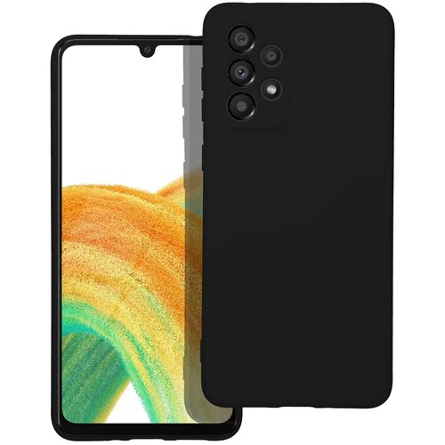  Gumijasti / gel etui Silicone Lite za Samsung Galaxy A32 5G - črni Slike