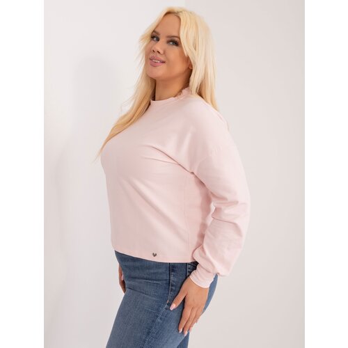 BASIC Feel Good Sweatshirt-RV-BL-6317.94-light pink Cene