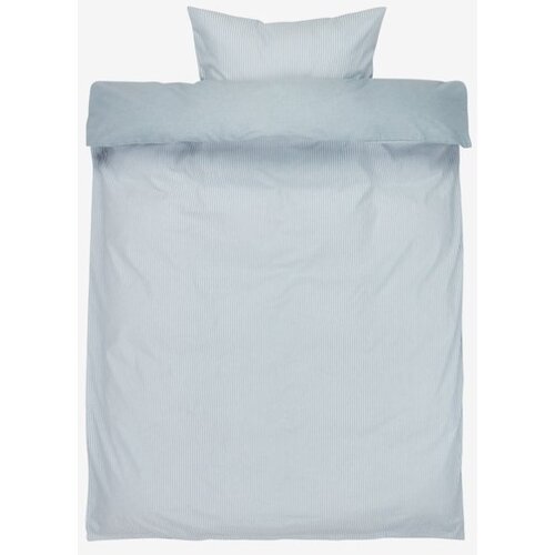  Posteljina bojena pređa 140x200 plava Cene