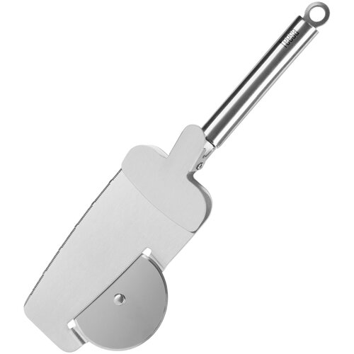  2u1 INOX rotirajući nož za pizzu 28 cm i lopatica sa kopčom Cene