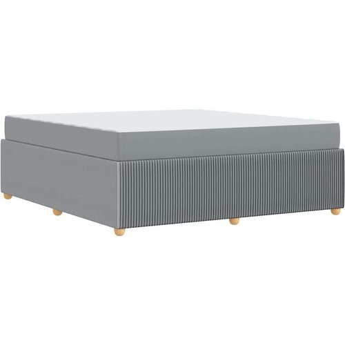 VidaXL krevetna konstrukcija Ostalo Svjetlosiva 180 x 200 cm tkanina Slike