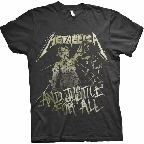 Metallica Košulja Justice Vintage Black L