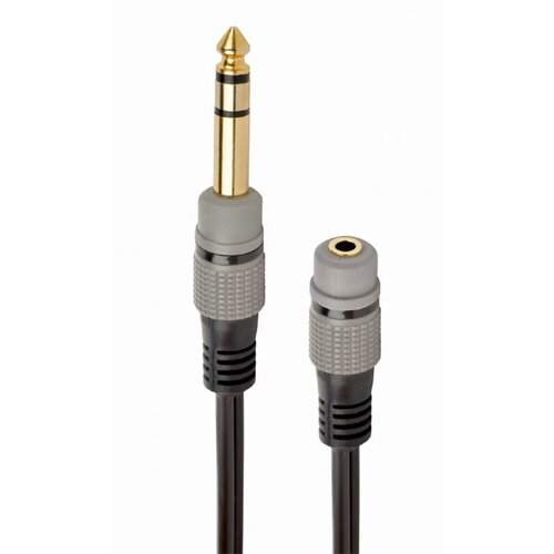 Audio adapter 6.35mm mu&amp;scaron;ki na 3.5mm ženski, GEMBIRD cable, 0.2 m, A-63M35F-0.2M Slike
