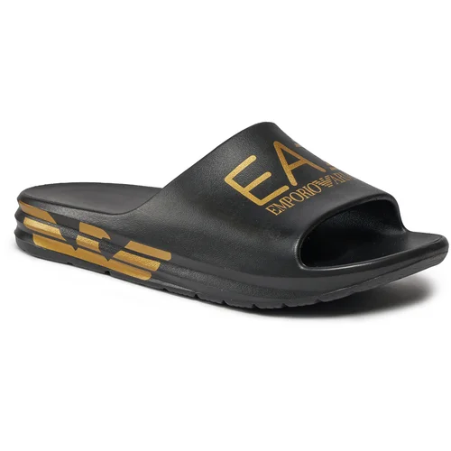 Ea7 Emporio Armani CRUSHER DISTANCE SLIDE Crna