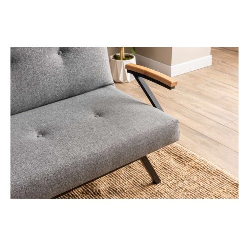 Atelier Del Sofa Trosjed na razvlačenje Zven, 180x64x78 cm, Sivi Slike
