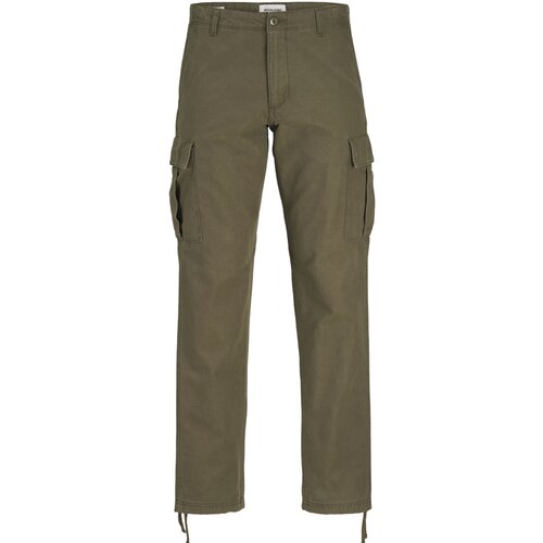 Jack & Jones muške pantalone KANE 12258150, Maslinaste Slike