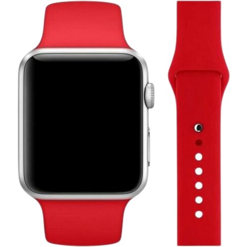 Mercury silicon pašček za apple watch 38/40/41 mm rdeč rdeč, (21969023) Cene