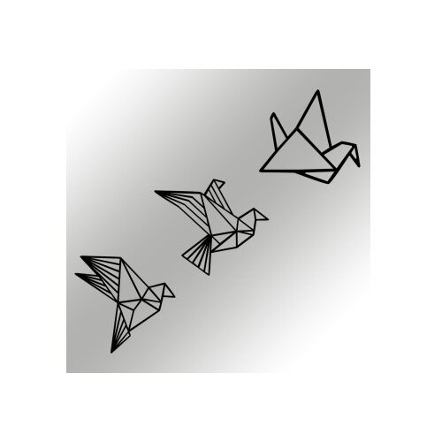 Wallxpert zidna dekoracija Origami Slike