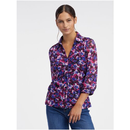 Orsay Purple Ladies Floral Blouse - Women Slike