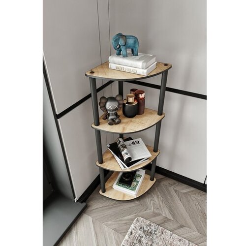 Hanah home polica za knjige Bookcase 4 Corner Slike