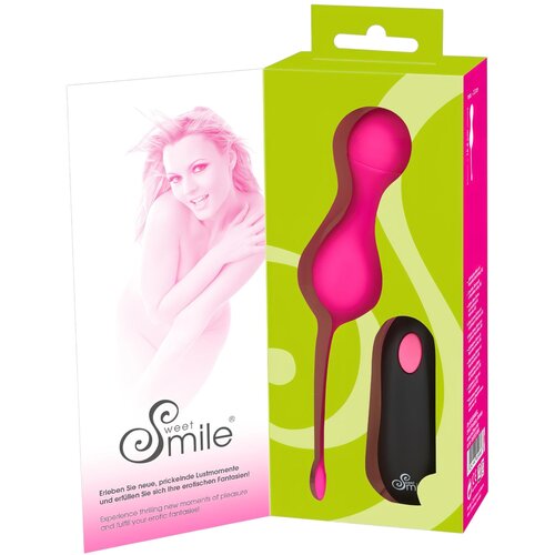 Sweet Smile Remote Controlled Love Balls Pink Cene