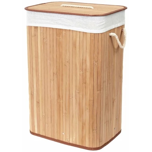 Compactor košarica za rublje od bambusa Rectangular