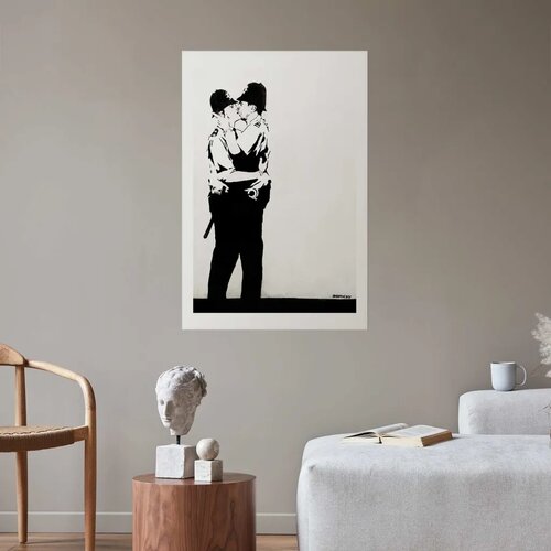  Plakat - The Policemen\&amp;#039;s Kiss 29.7x42 Bez okvira s margom Slike