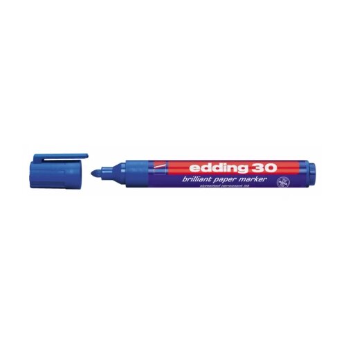  Pigmentni marker E-30 1,5-3mm Edding plava 08M30E Cene