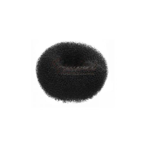 Umetak za punđu Eurostil Okrugli Nylon 15 cm &amp;ndash; Crni Slike