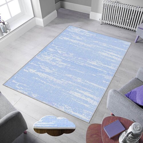 Conceptum Hypnose Tepih Eexfab957-1, Pravougaoni, 100 x 150 cm, Plavi Cijene
