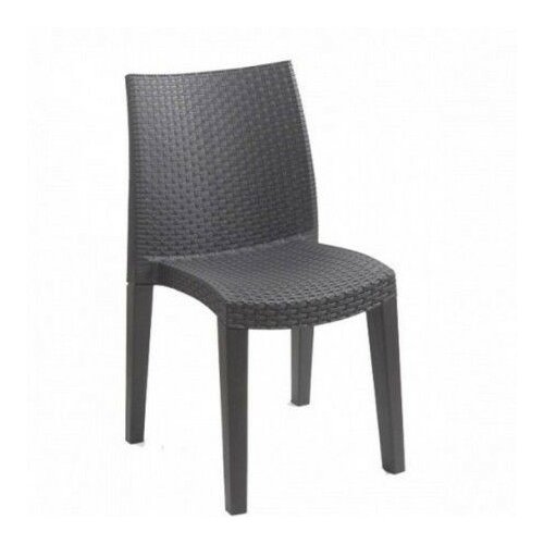  stolica plastična braon lady 037971 Cene