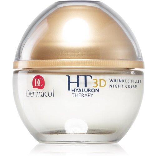 Dermacol 3D Hyaluron Therapy nočna krema za preoblikovanje 50 ml za ženske Cene