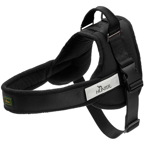 Hunter oprsnica za pse norwegian ranger s/m najlon crna Cene