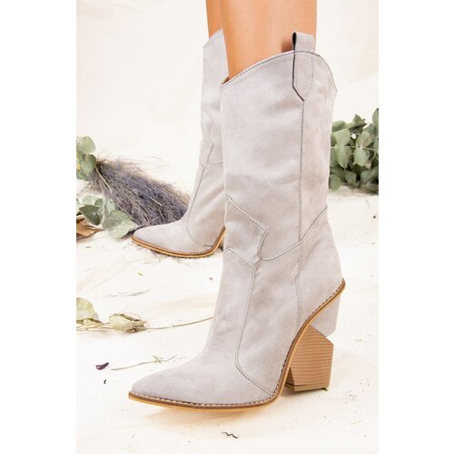 Fox Shoes Gray Women's Boots Slike