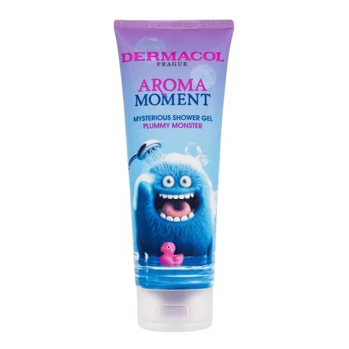Dermacol Aroma Moment Plummy Monster gel za prhanje z vonjem slive 250 ml za otroke