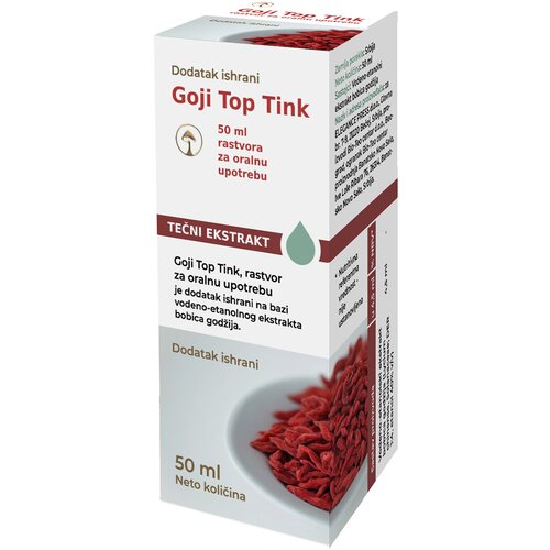 Zdravlje Goji top tink za oralnu upotrebu, 50ml Slike