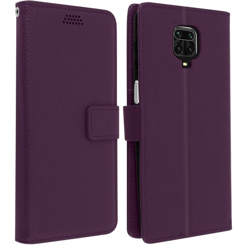 AVIZAR xiaomi redmi note 9S / 9 pro / 9 pro max wallet etui in preklopno stojalo za video, popolna zašcita - vijolicna, (20599847) Cene