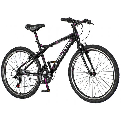 Visitor AUR267 26"/18" aurora crno roza beli - ženski bicikl Cene