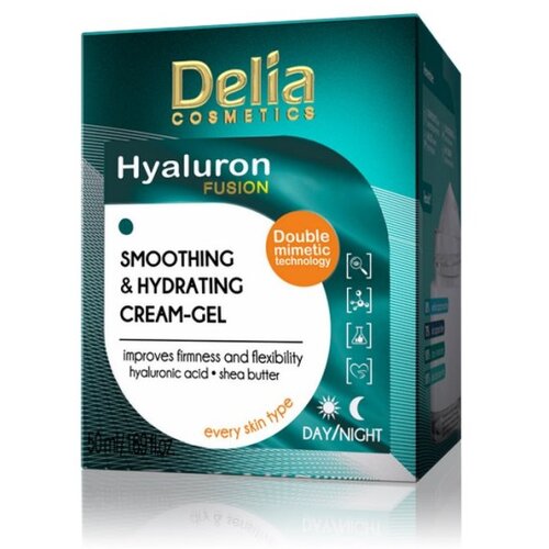 Delia HYALURON FUSION - Krem gel za izjednačavanje i hidrataciju 50ml Slike
