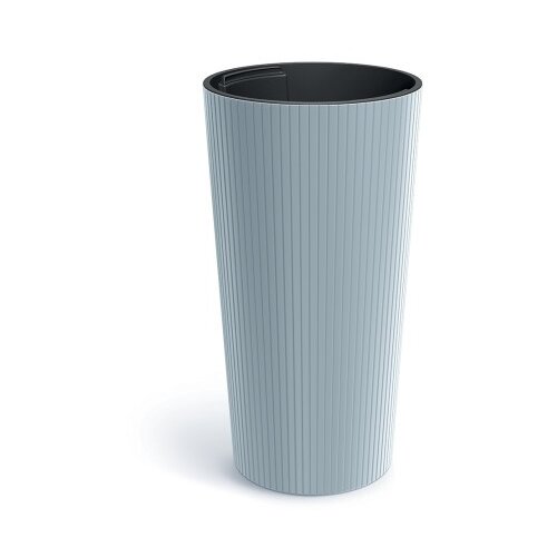  Saksija Lamia visoka 25cm sa ulo&scaron;kom - svetlo siva 443U ( 20006 ) Cene