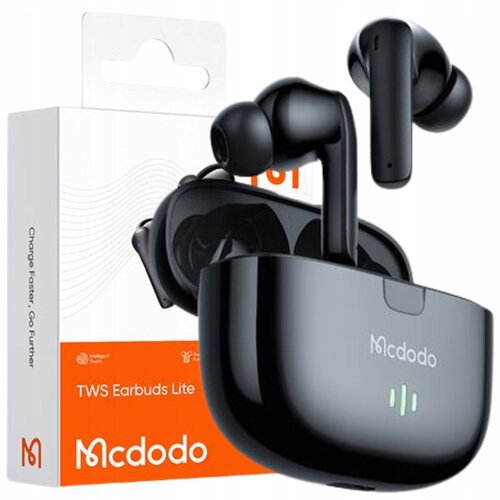 McDodo brezžične slu&amp;scaron;alke bluetooth v u&amp;scaron;esih 5 z mikrofonom črno, (21748140) Slike