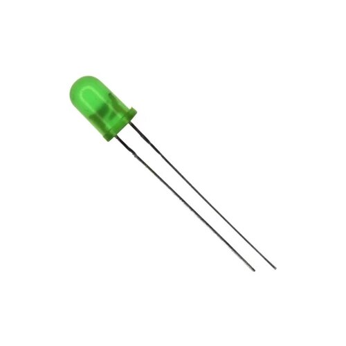 LUMEX Ožičana LED dioda, zelena, okrugla 5 mm 20 mcd 60 ° 12 mA 12 V SSL-LX5093GD-12V Cijene