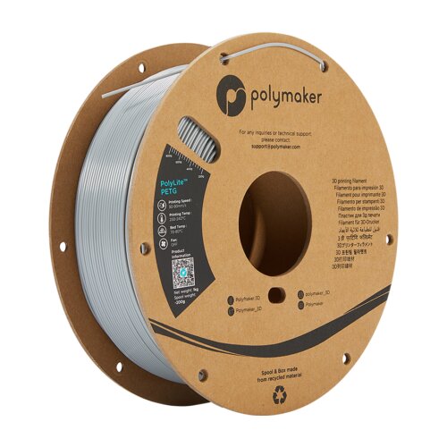 Polymaker PolyLite™ PETG 1,75 mm 1kg Grey Cijene