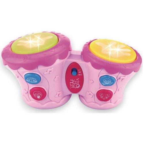 Bbo toys muzička igračka bubanj - pink 18m+ (HE0506) Slike