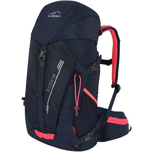 LOAP Hiking backpack EIGER 28 Dark blue/Pink Slike