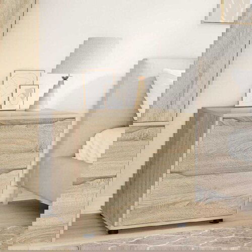 vidaXL Omarica za shranjevanje Sonoma hrast 60 x 48 x 57 cm Cene