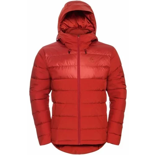 Odlo M SEVERINN-THERMIC HOODED INSULATED JACKET Muška pernata jakna, crvena, veličina