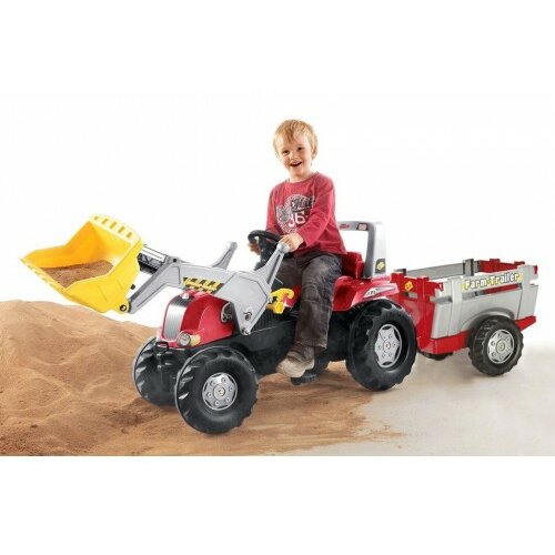 Rolly Toys traktor junior sa prikolicom i kašikom 811397 Slike