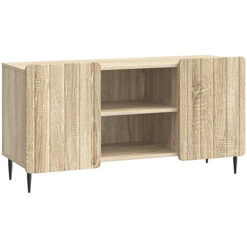 vidaXL TV omarica Sonoma hrast 102 x 34,5 x 52 cm Inženirski les, (5000210364) Cene