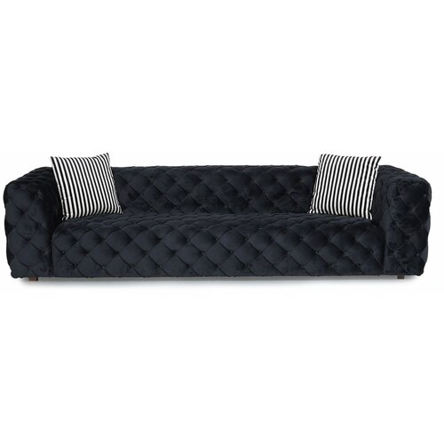 Atelier Del Sofa zeus black 4-Seat sofa Cene
