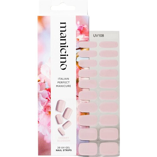  UV Gel Nail Strips - Cherry Blossom Cene