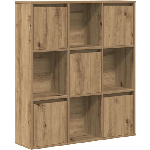 Maison Chic Knjižna omara - Knjižni regal artisan hrast 89x24x101,5 cm inženirski les, (21724524) Slike