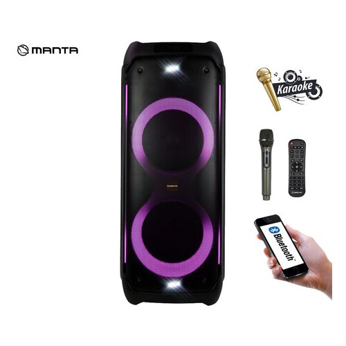 Manta SPK1001B300 ATHOS prenosni KARAOKE zvočnik Cene